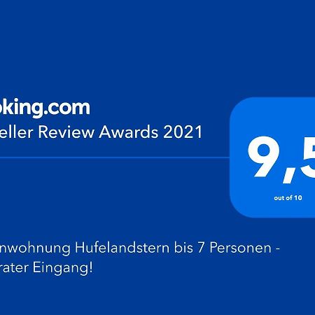 Ferienwohnung Hufelandstern Bis 7 Personen - Mit E-Ladesaeule! Bad Wildungen Eksteriør billede